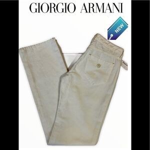 Giorgio Armani cream white jeans NWT size 28